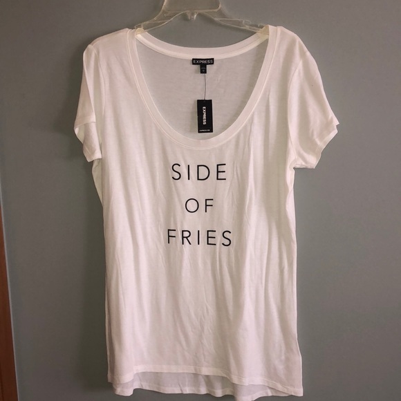 Express Tops - BRAND NEW  WOMAN’S SHIRT SIZE LARGE.SMOKE FREE HOME.